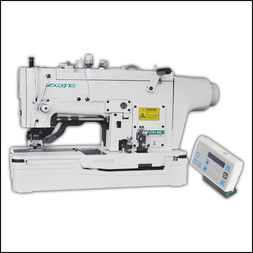 ZOJE/ZJ781-BD DIRECT-DRIVE STRAIGHT BUTTON HOLE MACHINE
