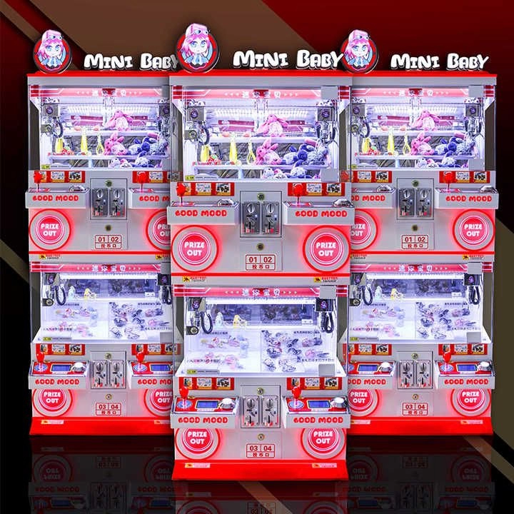 Mini Toy Claw Machine - 4 Player