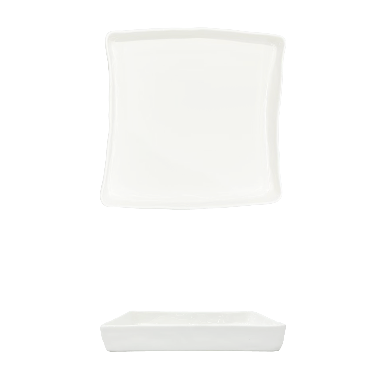 YX-BC-10.5'' Stone Square Plate 10.5 磐石四方盘