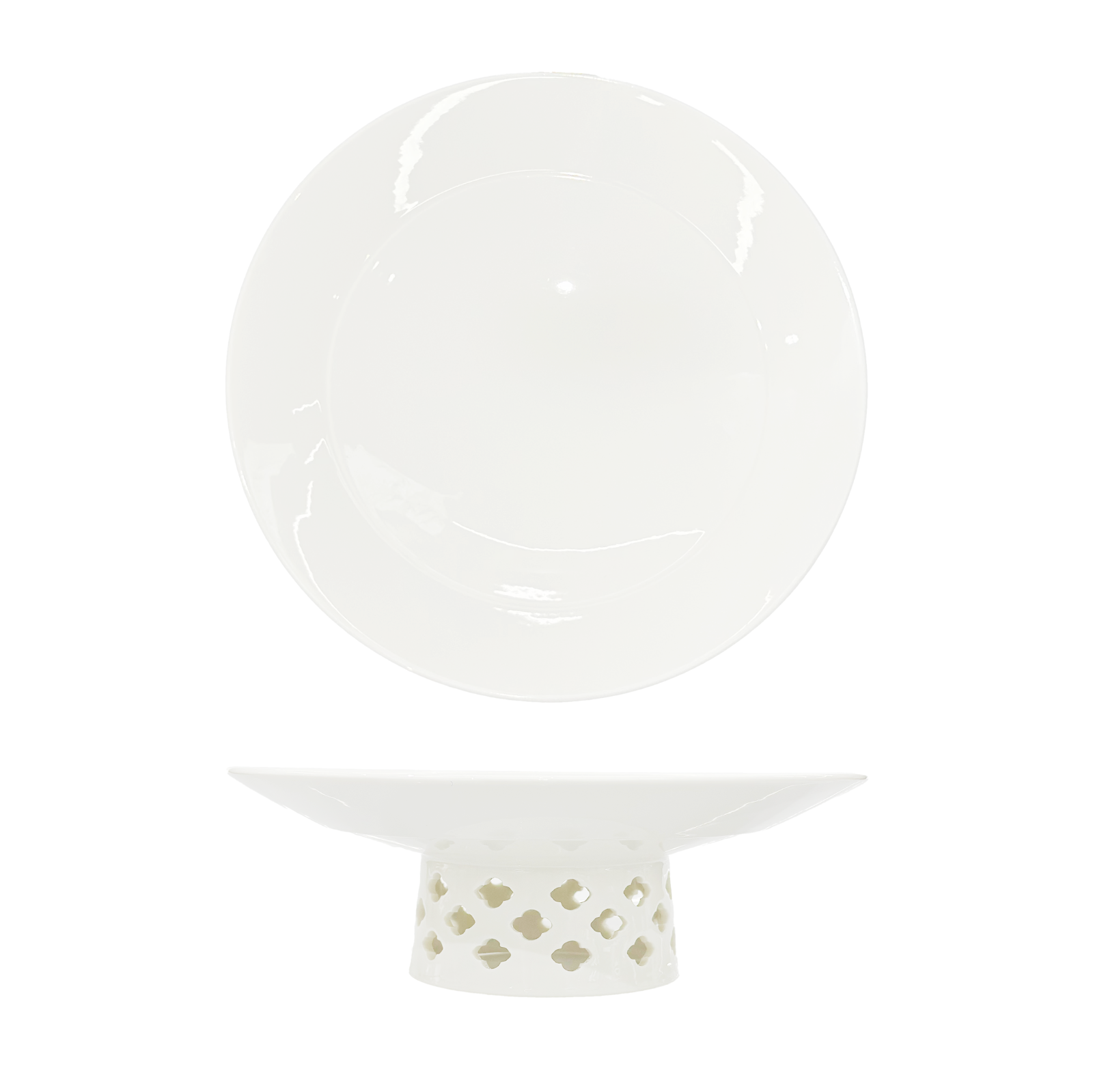 YX-BC-10'' Tianyu high foot dish 10 天宇高足盘