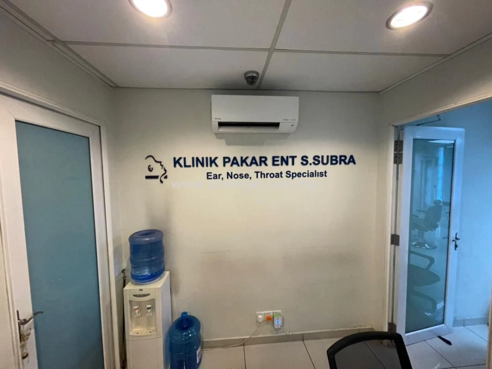 Specialist clinic Acrylic Lettering 3D Signage 