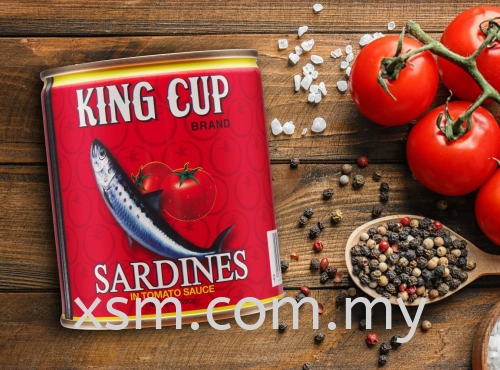 King Cup Sardine 280gm x 48