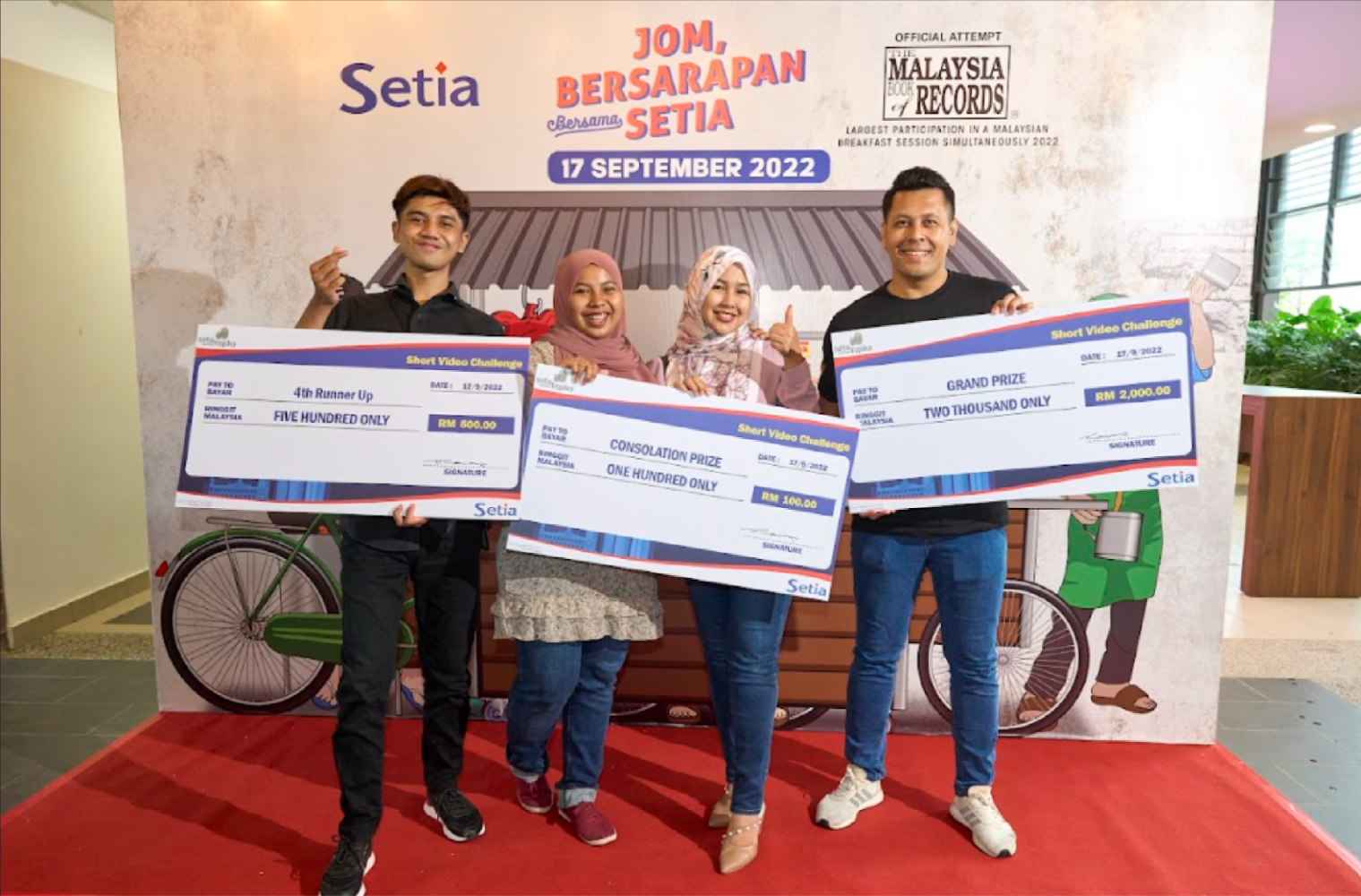 Contest Event Management | Jom, Bersarapan Bersama Setia by SP SETIA