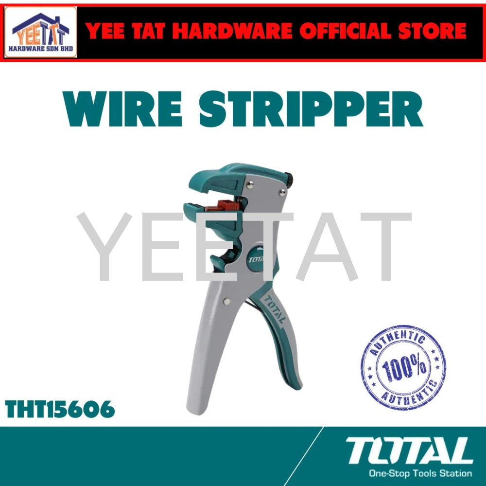 [ TOTAL ] THT15606 WIRE STRIPPER / WIRE CUTTER (0.5-6MM)