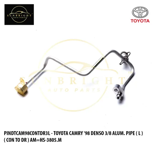 PINDTCAM98CONTDR3L - TOYOTA CAMRY '98 DENSO 3/8 ALUM. PIPE ( L ) ( CON TO DR ) AM=HS-3805.M