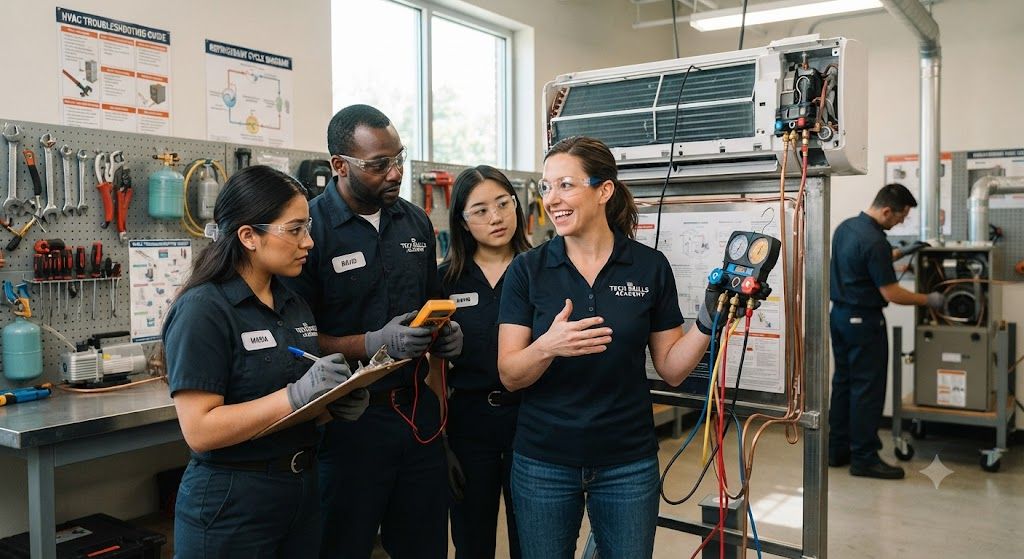 HVAC service technician course
