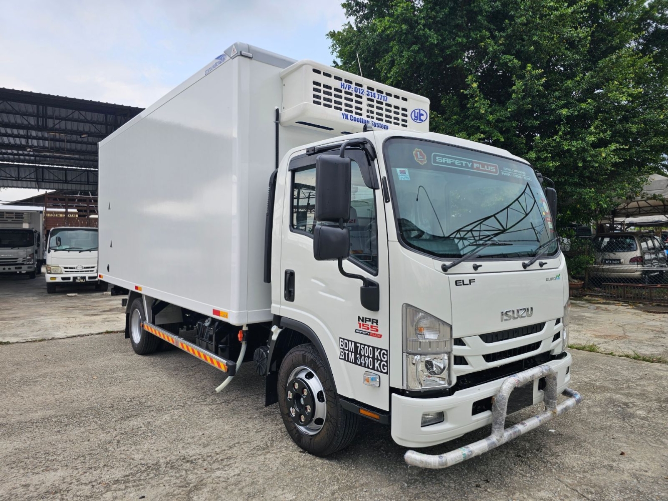 2026 NEW ISUZU NPR75UKH INSULATED BOX WITH FREEZER SYSTEM REFRIGERATOR BOX (EURO4) COMPLETE COLD CHAIN SOLUTIONS TRUCK