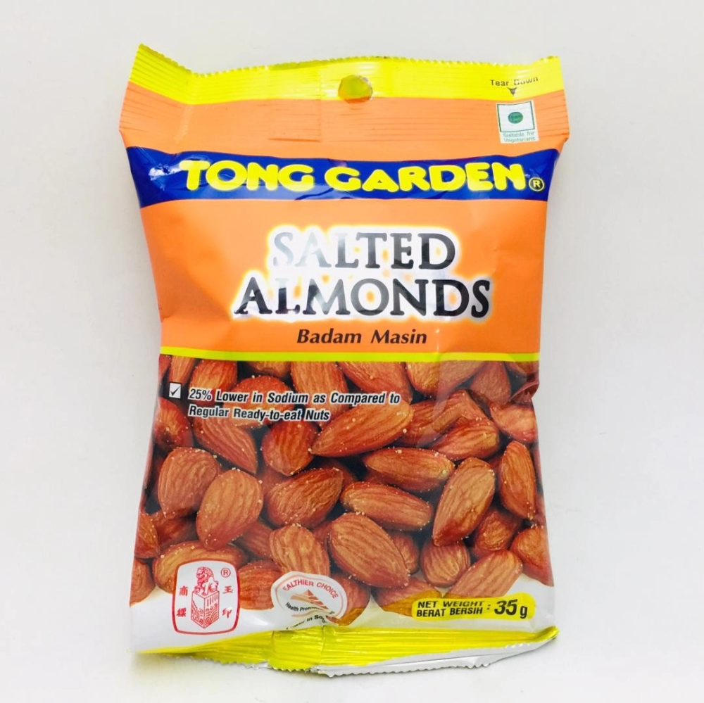 Tong Garden Salted Almonds 東園鹽焗杏仁 35g