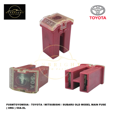 FUSMTOYOM50A - TOYOTA / MITSUBISHI / SUBARU OLD MODEL MAIN FUSE ( ORG ) 50A-XL