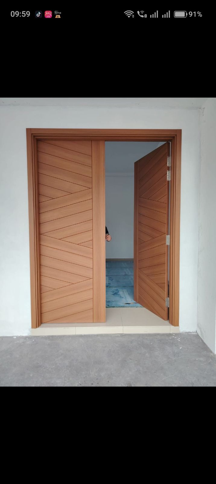 SENDORA Laminated Wood Door