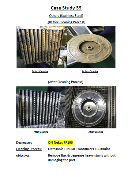 Ultrasonic Cleaning Case Studay 33 - Ultrasonic Tubular Transducer 10-20 Mins