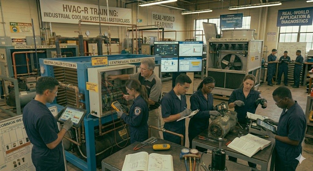 Industrial cooling system training