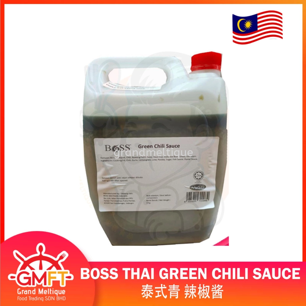 BOSS THAI GREEN CHILI SAUCE