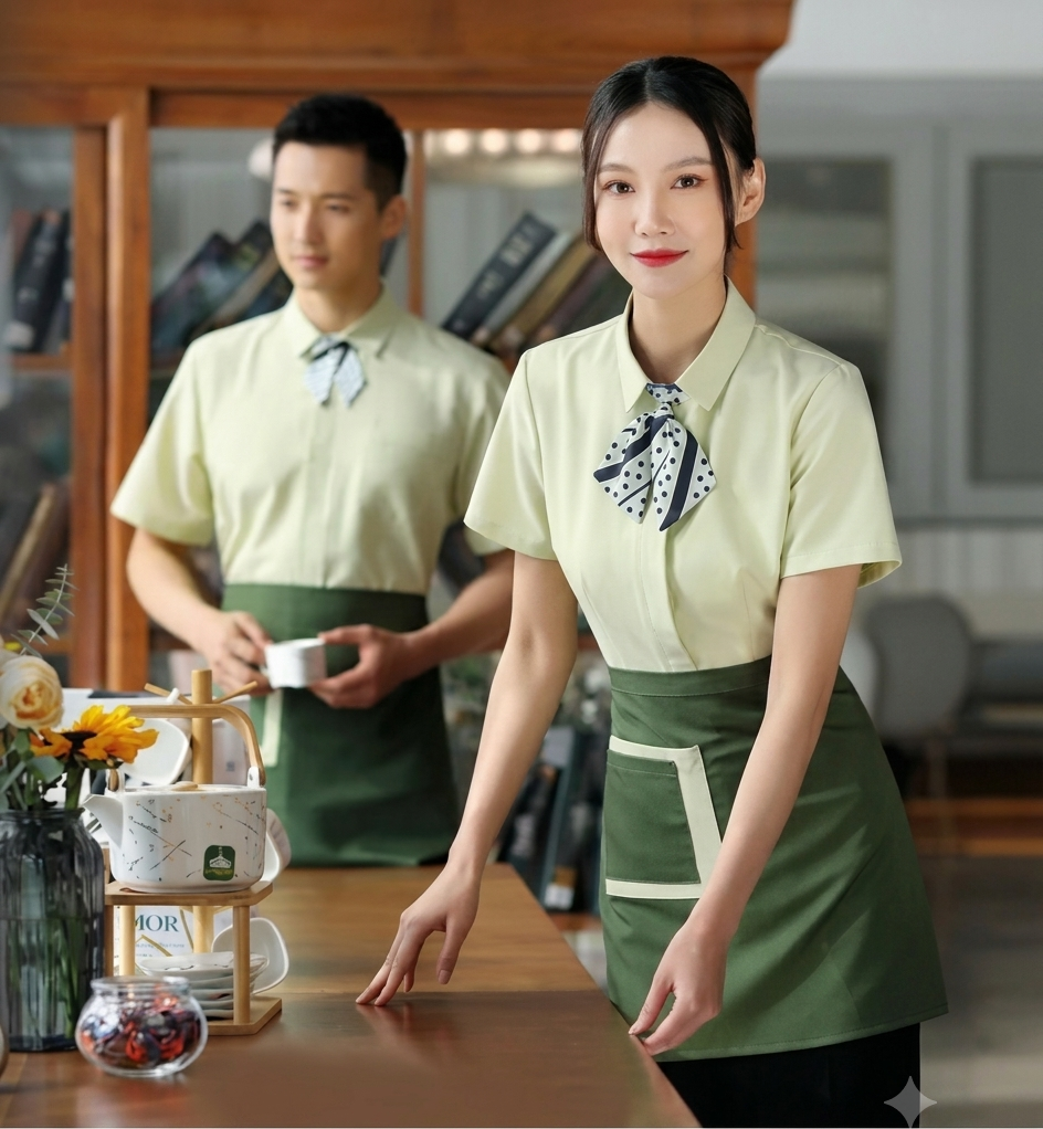 Luxury Hotel Uniform Custom Made | Premium Hospitality Staff Uniform | Elegant Corporate Hotel Workwear