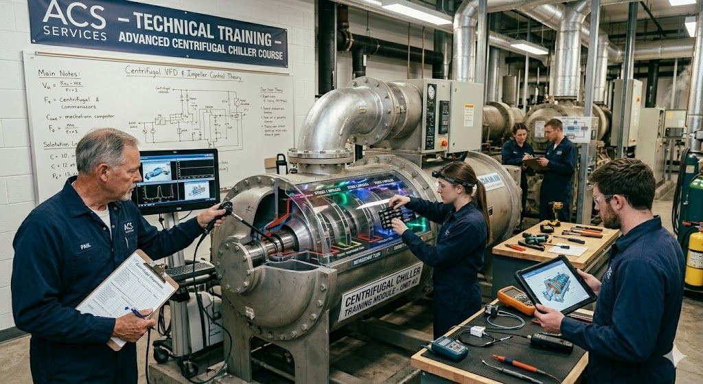 Centrifugal chiller training