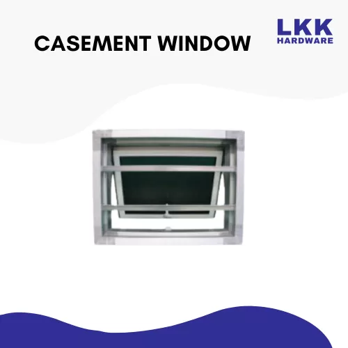 CASEMENT WINDOW 2' (W) x 2' (H) WITH GRILL (SET)