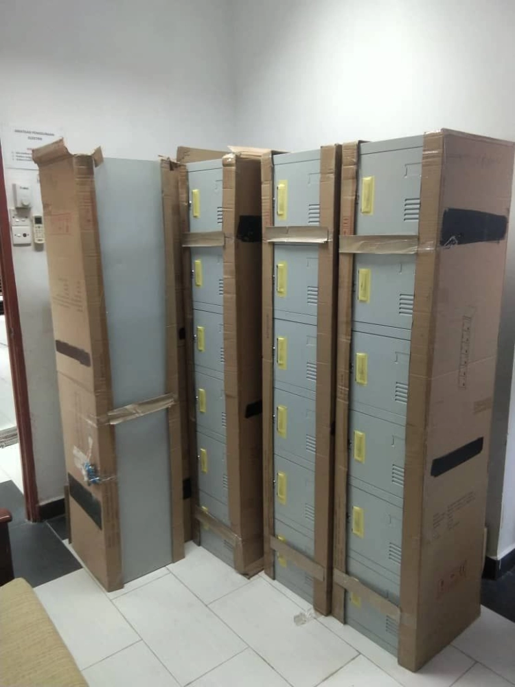 6 Comparment Steel Metal Locker | 30 Compartment Steel Metal Locker Cabinet | Hostel Furniture | Pembekal Loker Besi | Penang | KL | Kedah | Cheras | Ampang | Kuala Kangsar | Tanjung Malim