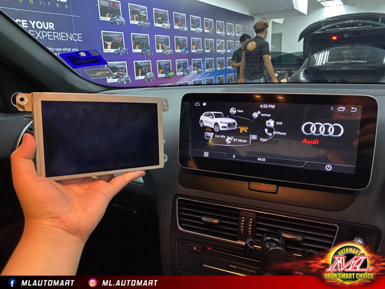 Audi Q5 8R Android Monitor