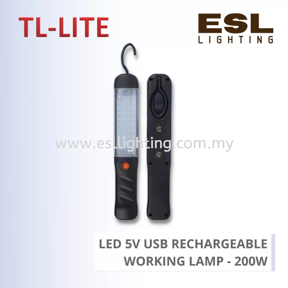 TL-LITE LED 5V USB RECHARGEABLE WORKING LAMP - 50W