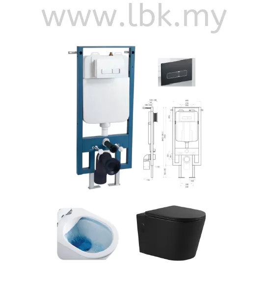 WATER CLOSET CISTERN & INLET VALVE