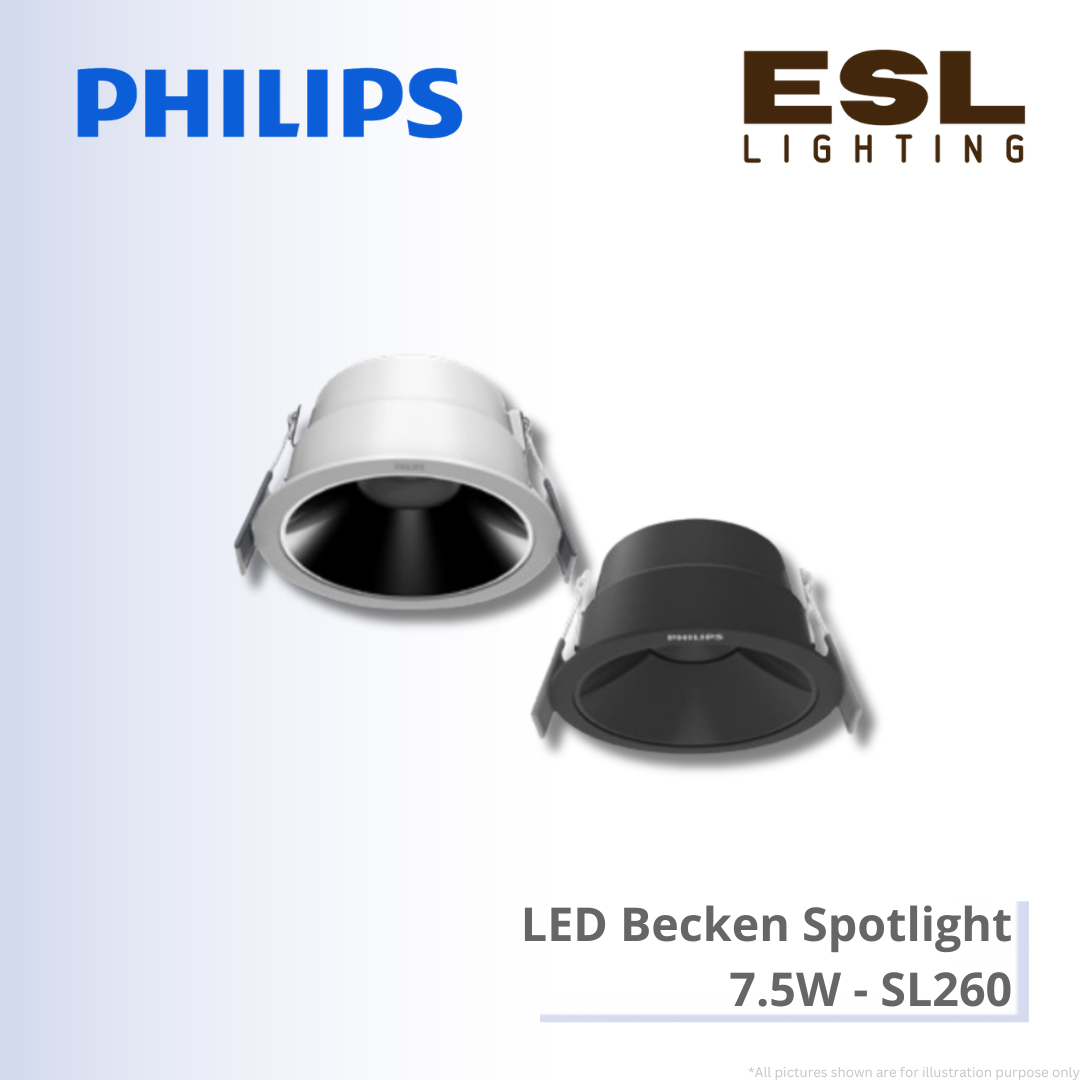 PHILIPS LED Becken Spotlight (SL260) - 7.5W