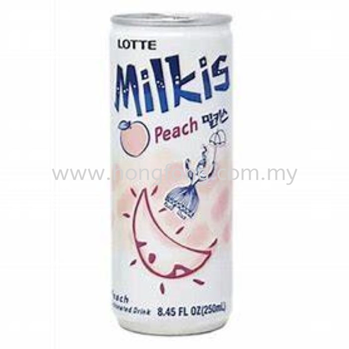 LOTTE MILKIS DRINK-PEACH(250ML)
