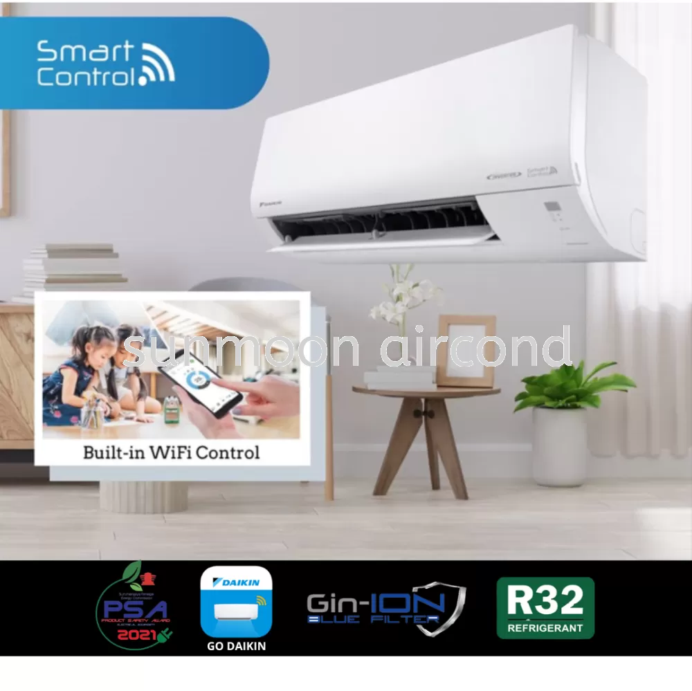 DAIKIN R32 STANDARD INVERTER FTKF-B SERIES WIFI (RAWANG)