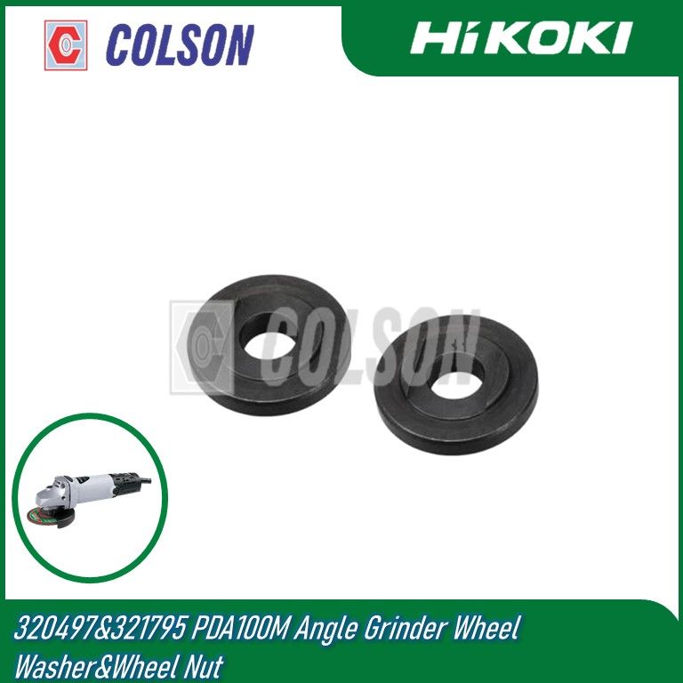Hikoki Hitachi 320497&321795 PDA100M Angle Grinder Wheel Washer&Wheel Nut