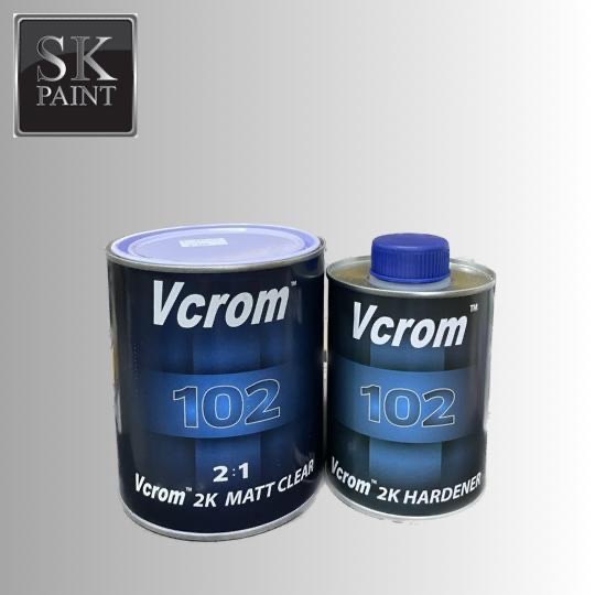 Vcrom 102 2:1 2K Matt Clear with Hardener