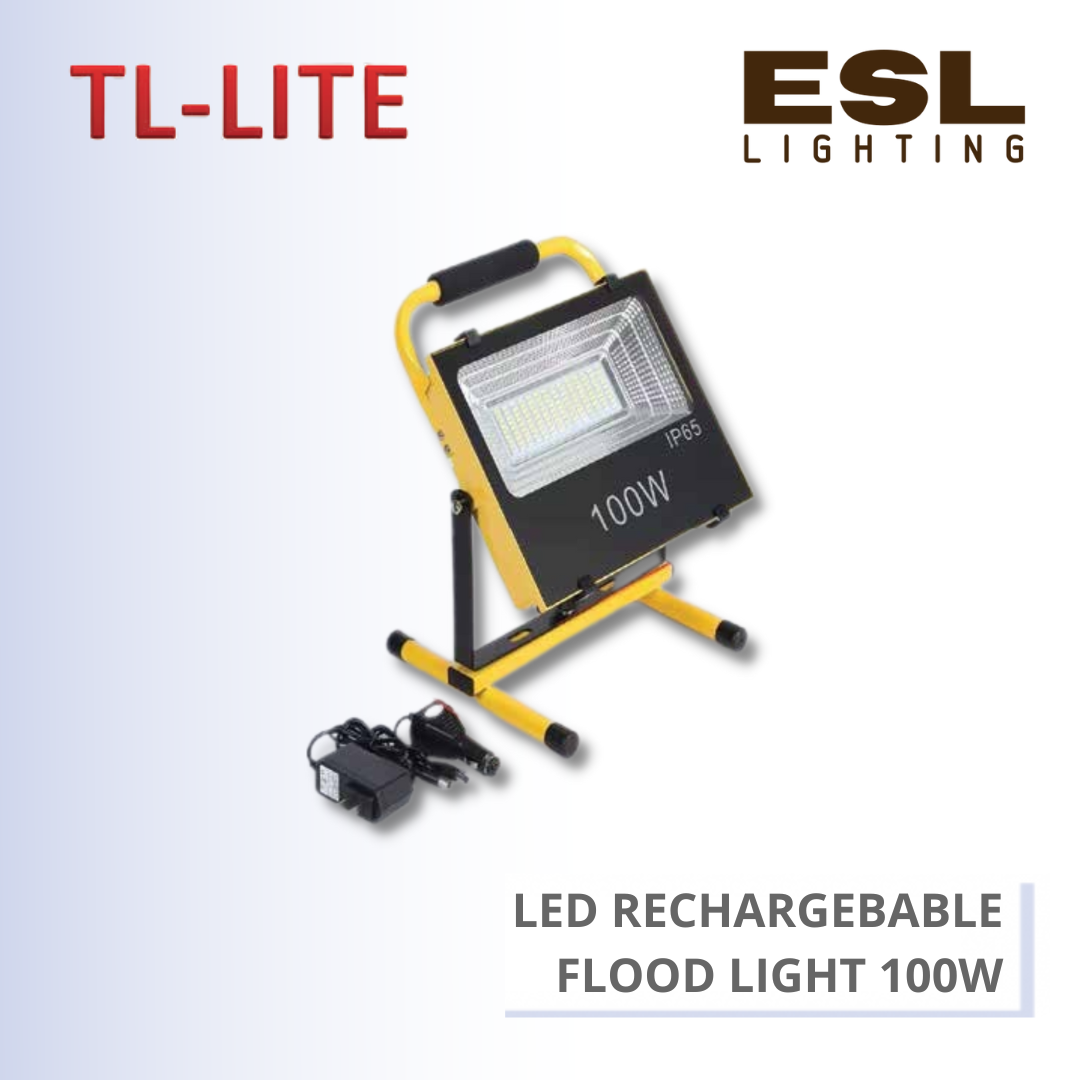 TL-LITE FLOODLIGHT - LED RECHARGEABLE FLOODLIGHT - 100W