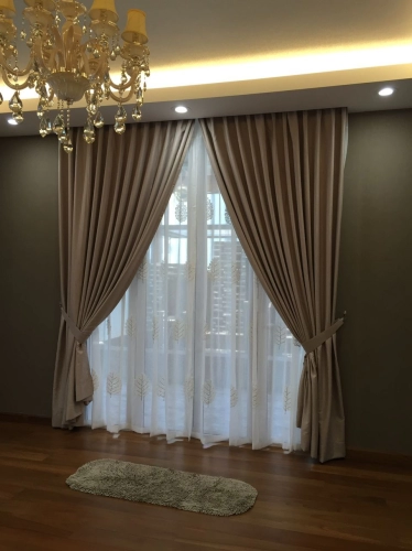 Singapore Pleated Curtain