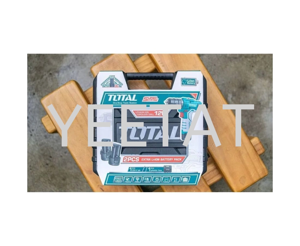 [ TOTAL ] TIDLI1232 LITHIUM-ION IMPACT DRILL 12V