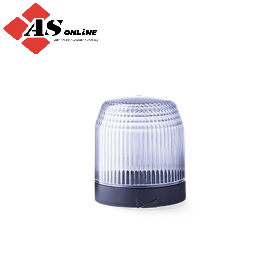 AUER SIGNAL PC7DFB Series Clear Multi Strobe Effect Beacon Module Top, LED Bulb 24V ac/dc, AC/DC, IP67, IP66 / Model: ASRC910124405 / 910124405