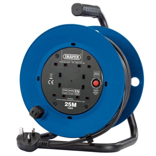 230V Four Socket Industrial Cable Reel