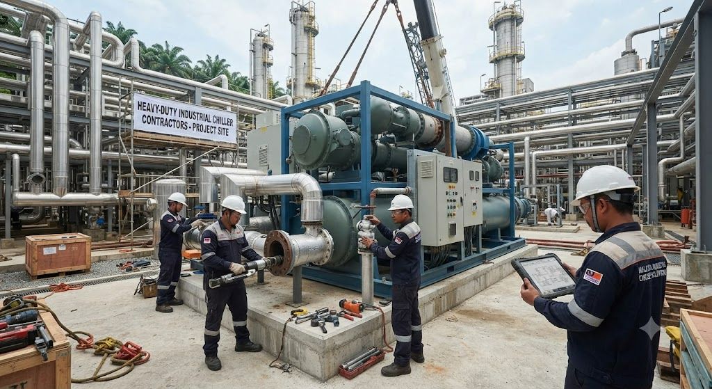 Heavy-duty industrial chiller contractors