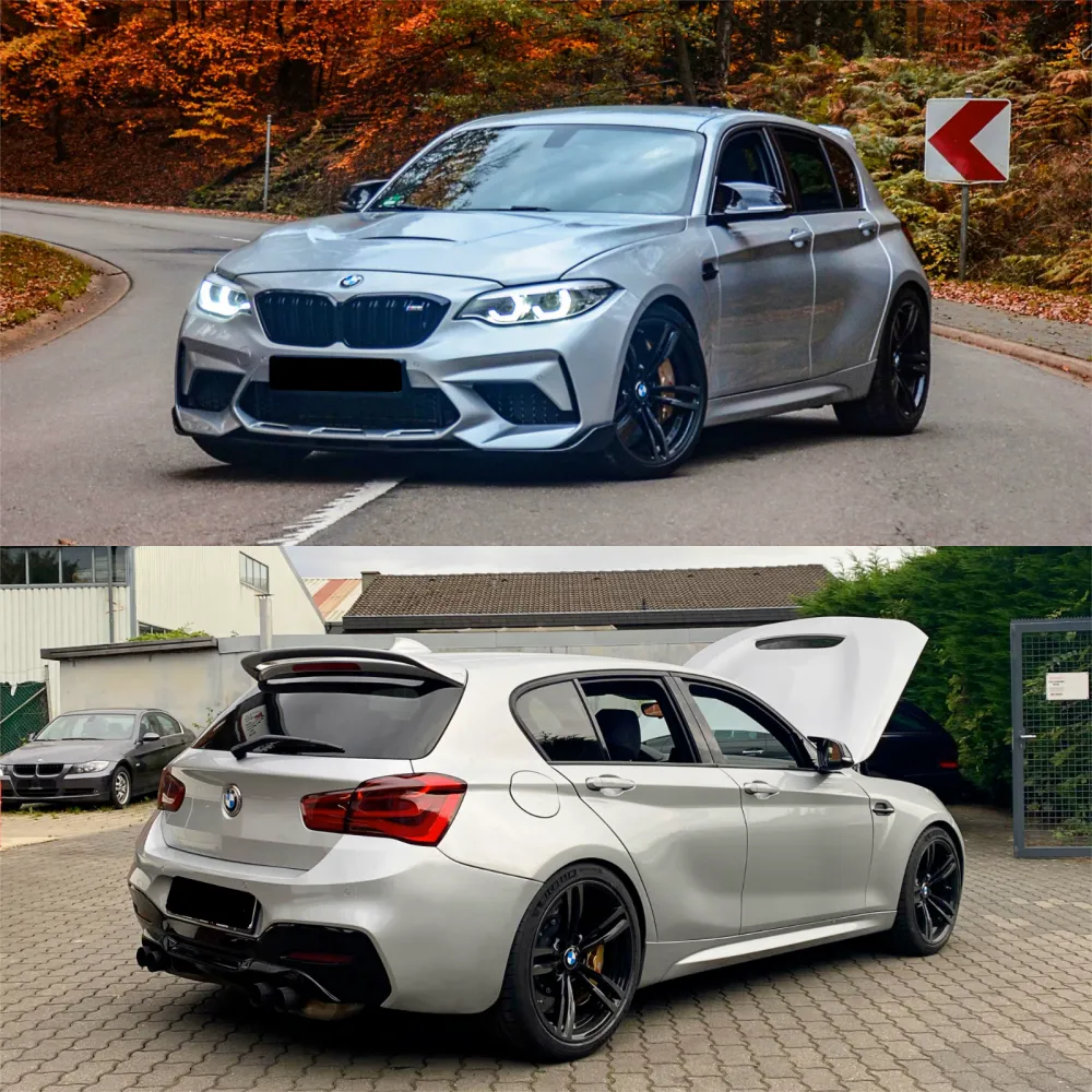 BMW 1 SERIES F20 LCI 2016 - 2019 CONVERSION M2C BODY KIT BUMPER