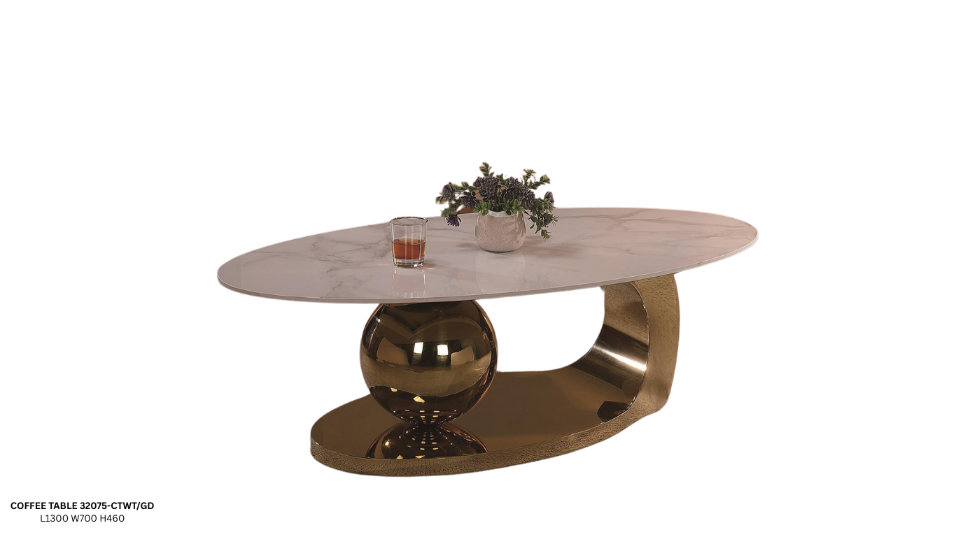 COFFEE TABLE YG-32075-CTWT/GD