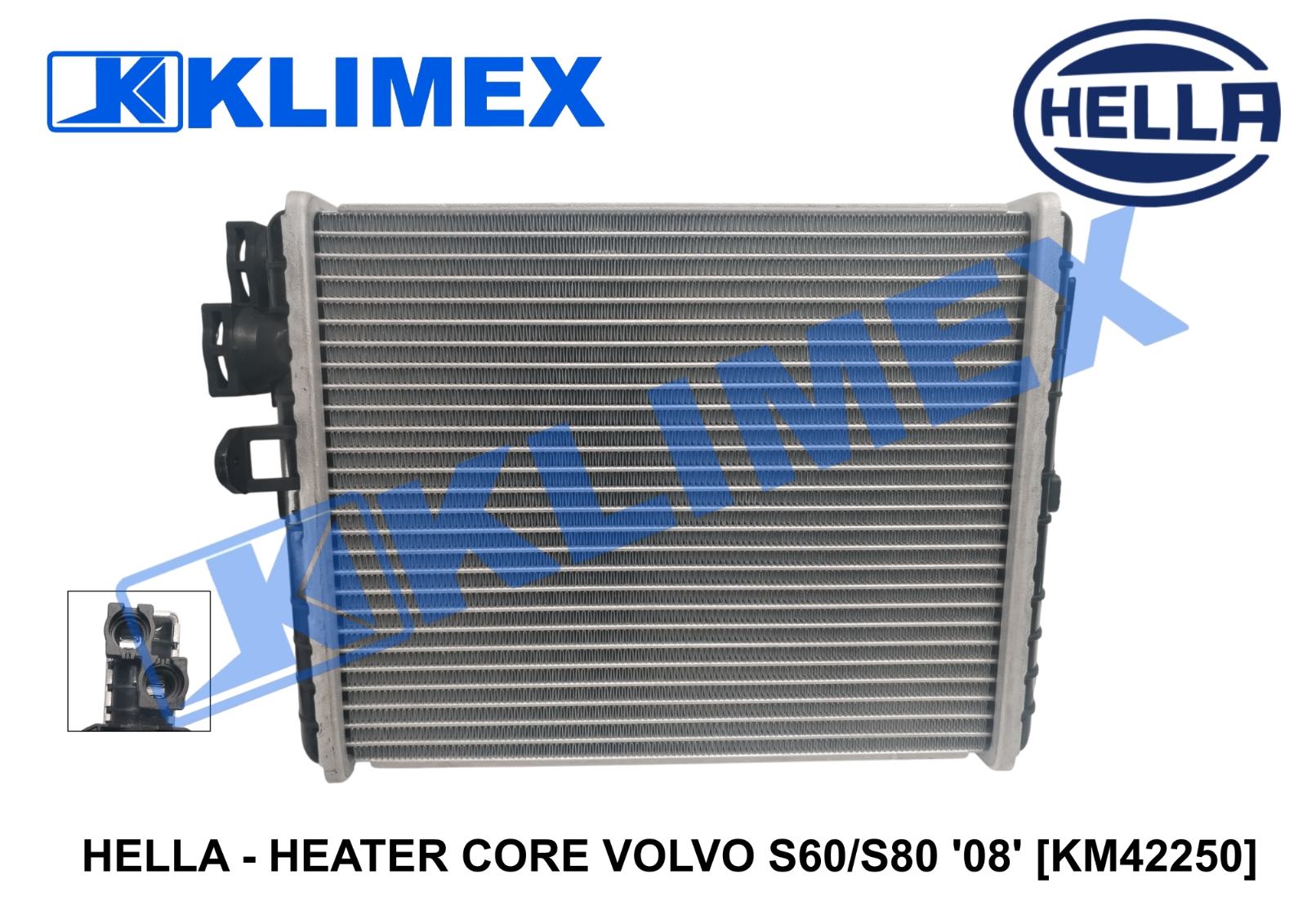 HELLA - HEATER CORE VOLVO S60_S80 '08' [KM42250]