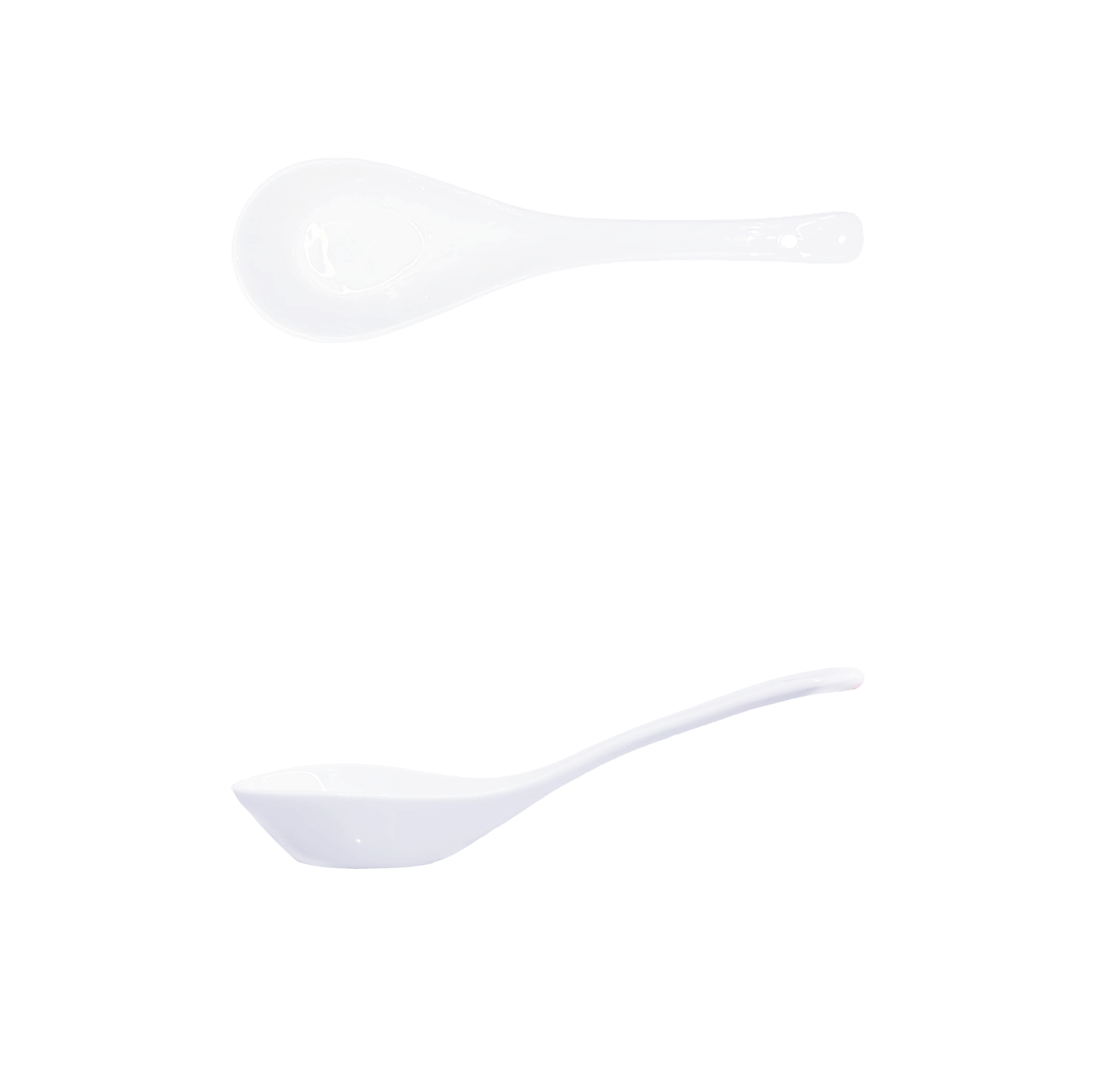 YGB-9.5'' -Large-Soup-spoon-月光白-9.5-大汤勺