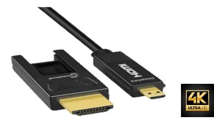 4K HDMI FIBER CABLE (V2.0) MALE-MALE  40 METER