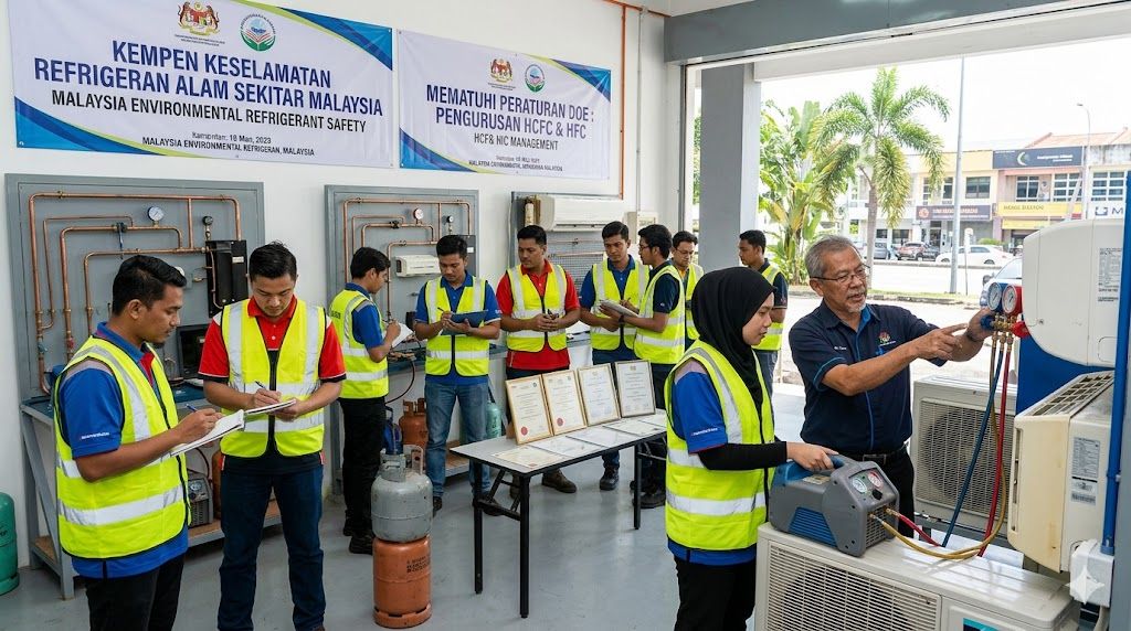 environmental safety refrigerant Malaysia DOE