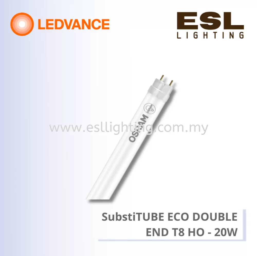 LEDVANCE SUBSTITUBE ECO DOUBLE END T8 HO G13 20W