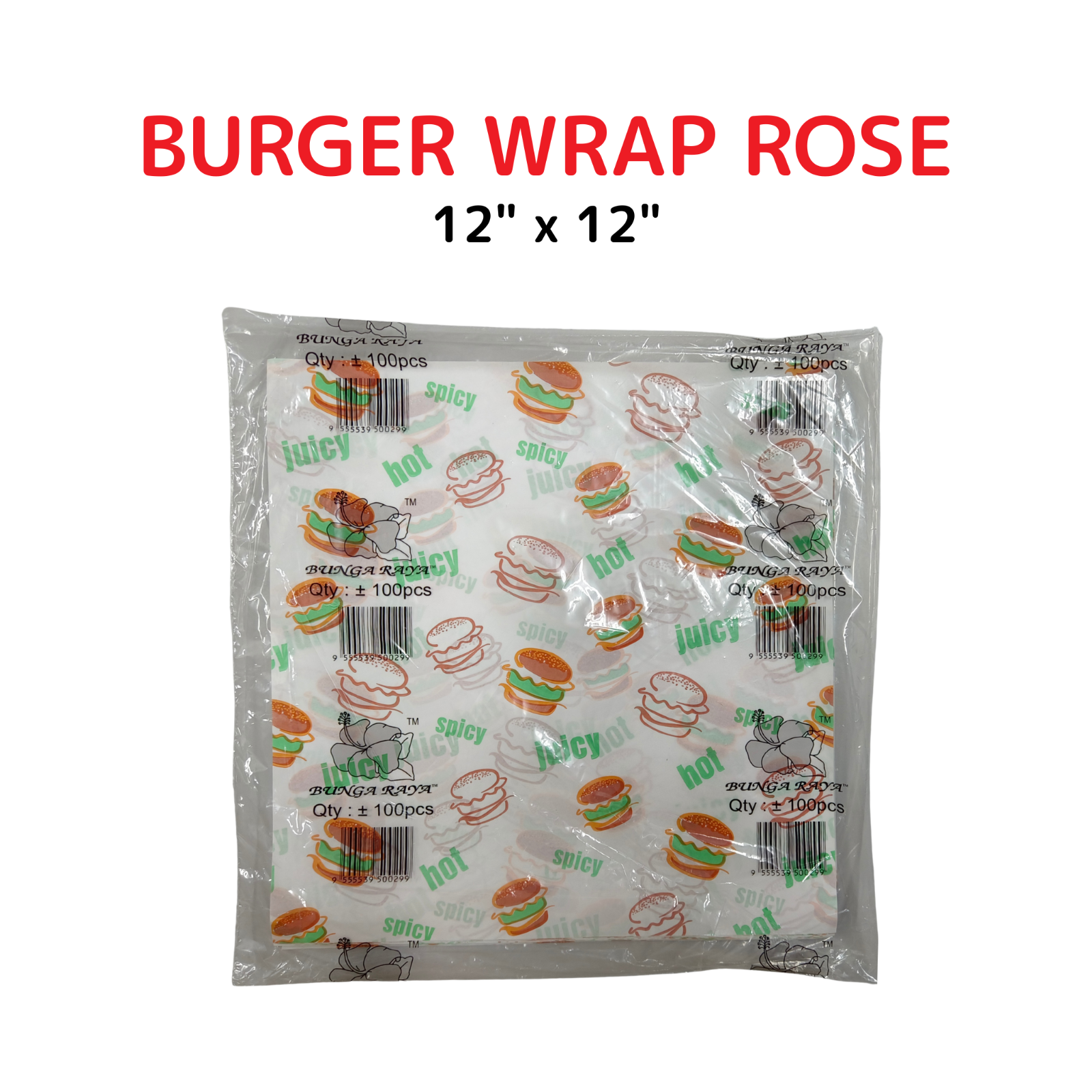 Burger Wrap Rose