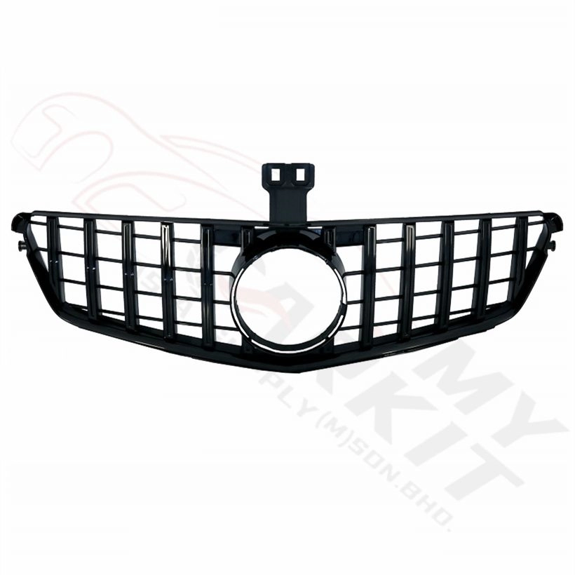 MERCEDES BENZ C CLASS W204 GT GRILLE GLOSS BLACK