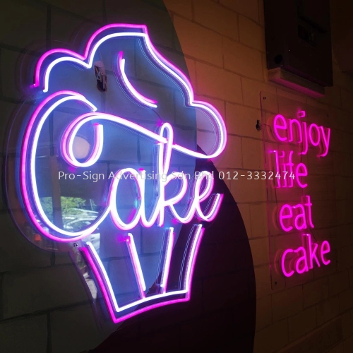 LED FLEX NEON (EAT CAKE TODAY, KL, 2020)