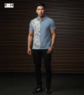 Custom Batik Sublimation T-Shirt