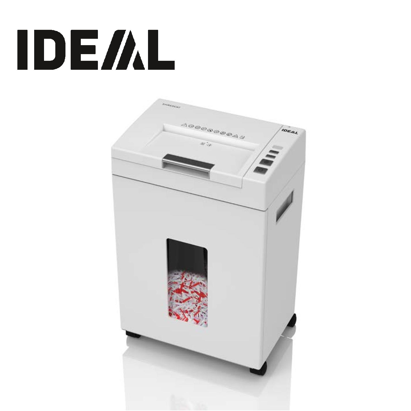 IDEAL Shredcat 8291 CC Auto Feed Paper Shredder (Shred Capacity: 150 Sheets, Cross Cut: 4x10mm, Bin Capacity: 21 Liters)