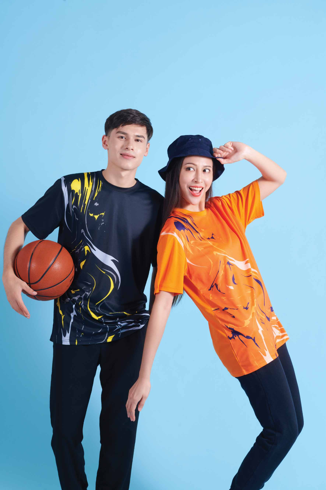 UNISEX Sublimation Mini Eyelet T-Shirt | Custom Full Color Printing | Breathable Quick Dry Sports & Event Tee Malaysia