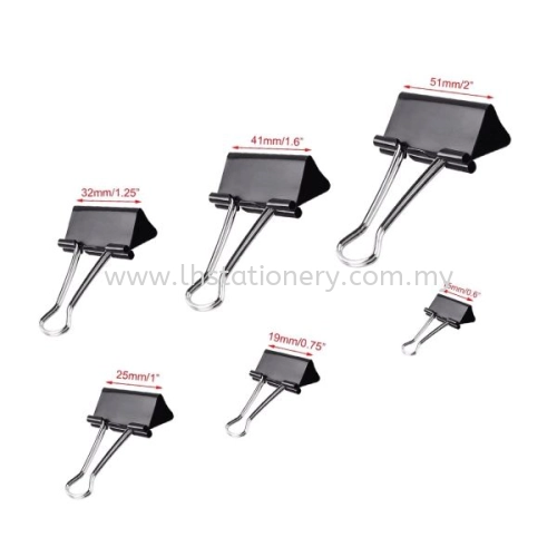 Quality Binder Clips 15mm-51mm