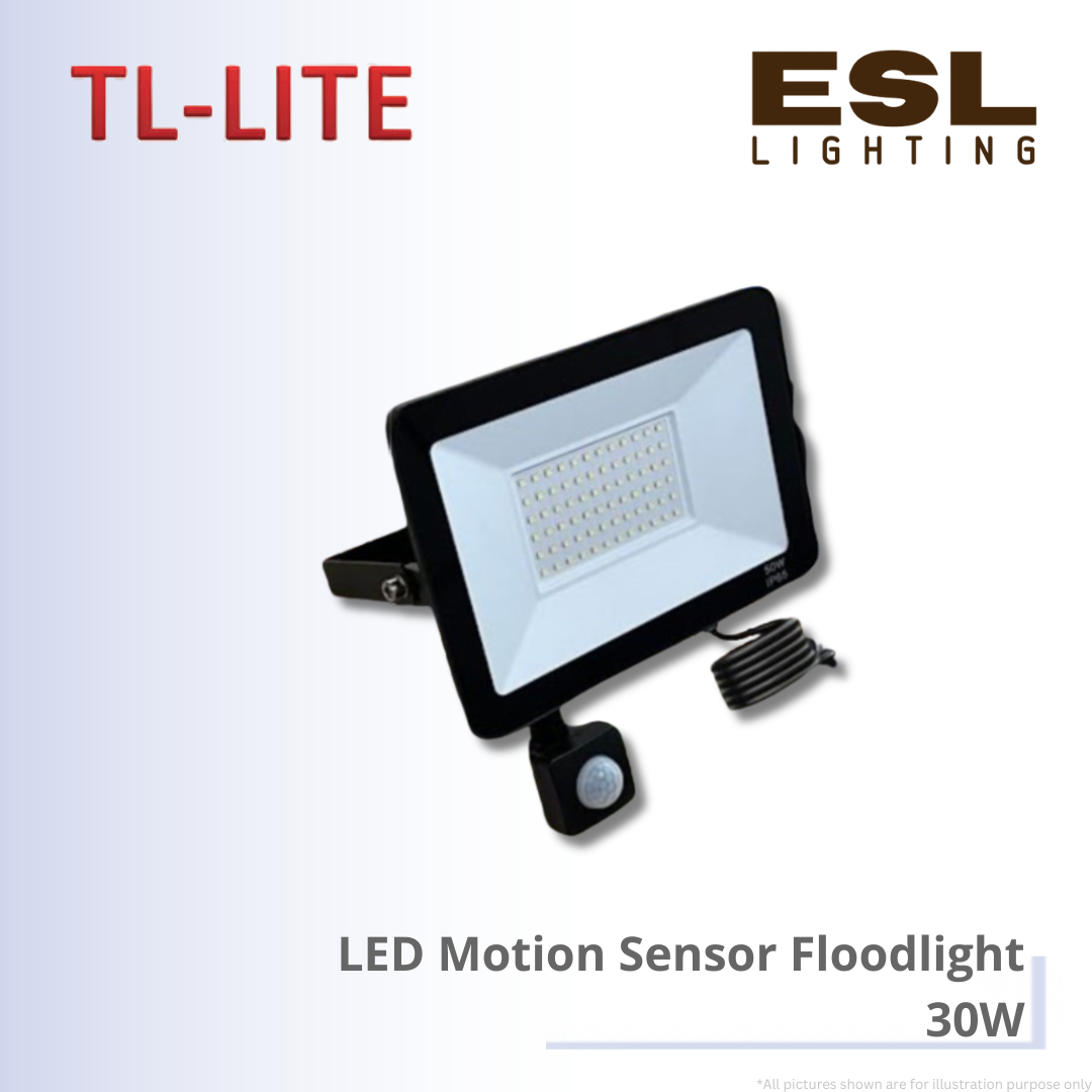 TL-LITE LED Motion Sensor Floodlight - 30W